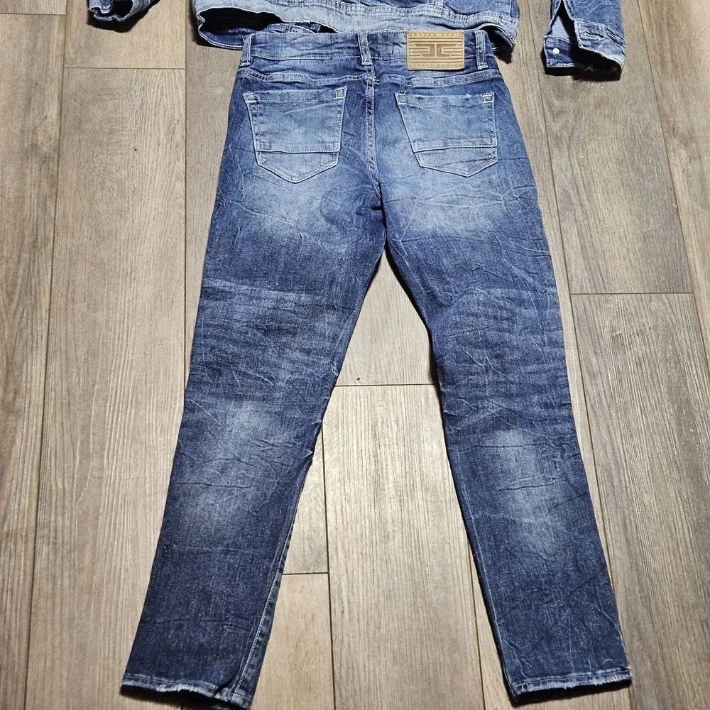 Jordan Craig‎ Legacy Edition Boys Denim Set Jacket Jeans 10 Streetwear 2 Piece
